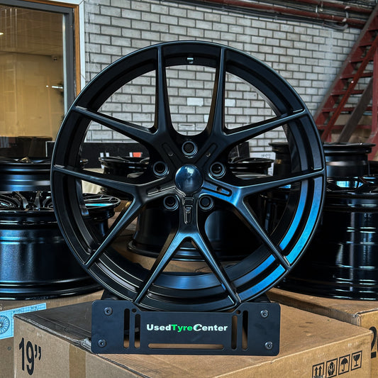763M Style - 19' Breedset - Satijn Zwart