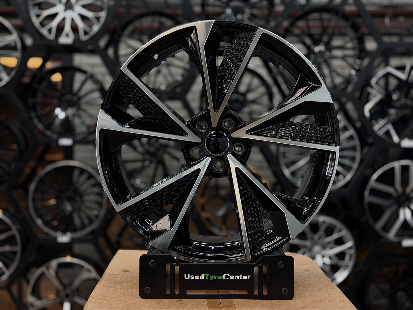 RS7 Style - 20/19”- Zwart Gepolijst