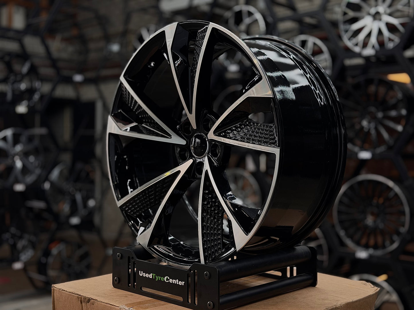 RS7 Style - 20/19”- Zwart Gepolijst