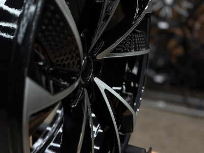 RS7 Style - 20/19”- Zwart Gepolijst